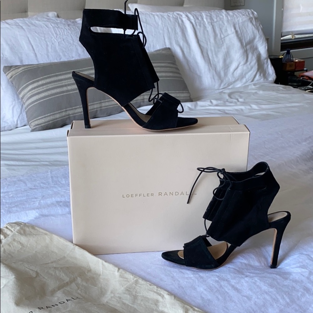 Loeffler Randall suede heel